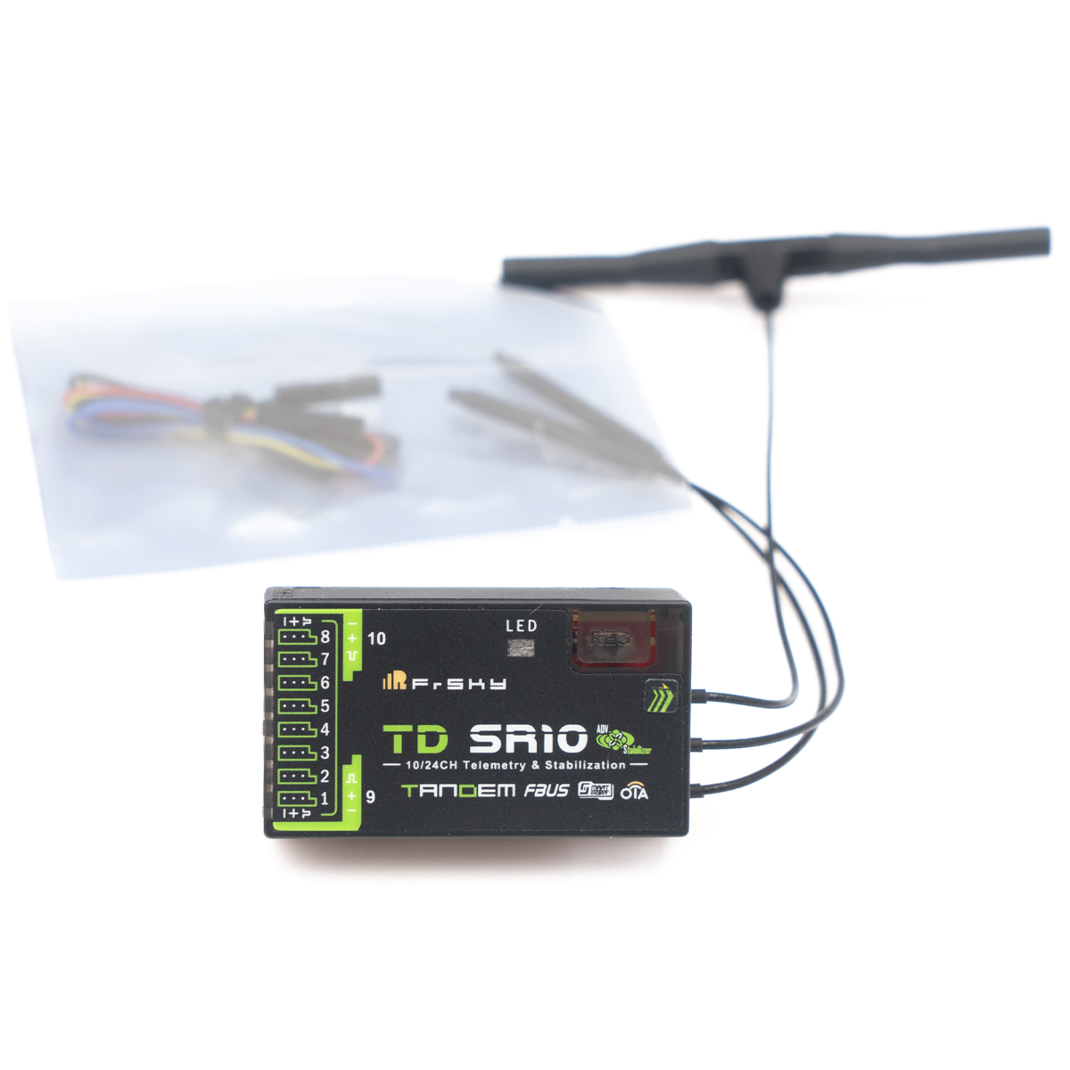 FrSky TD SR10 Dual-Band Receiv - đánh giá và giá Antenna 2.4Ghz