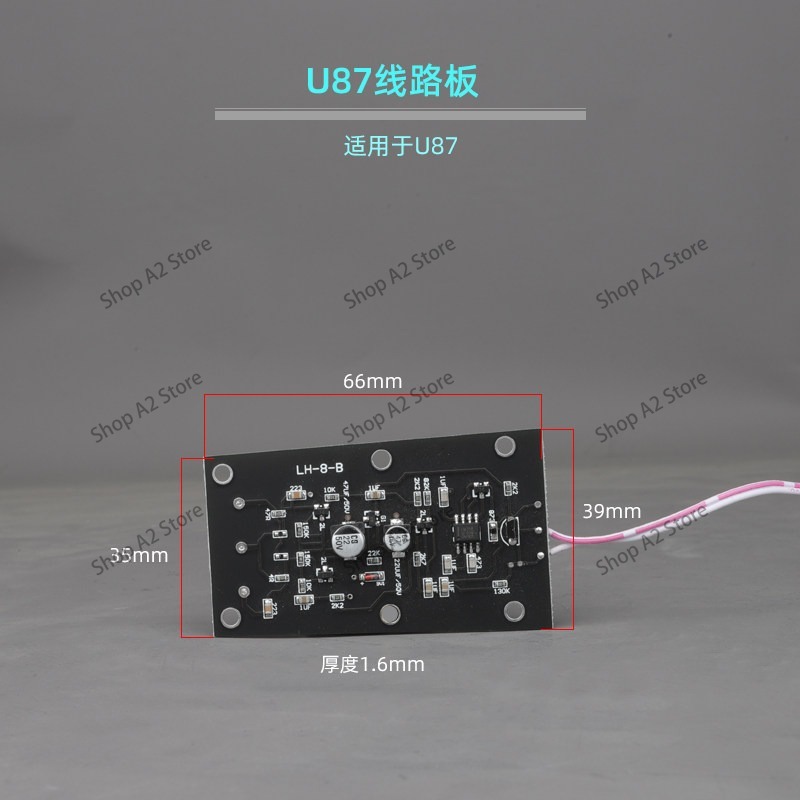 Microphone circuit board U87 1 - đánh giá và giá Proto Board