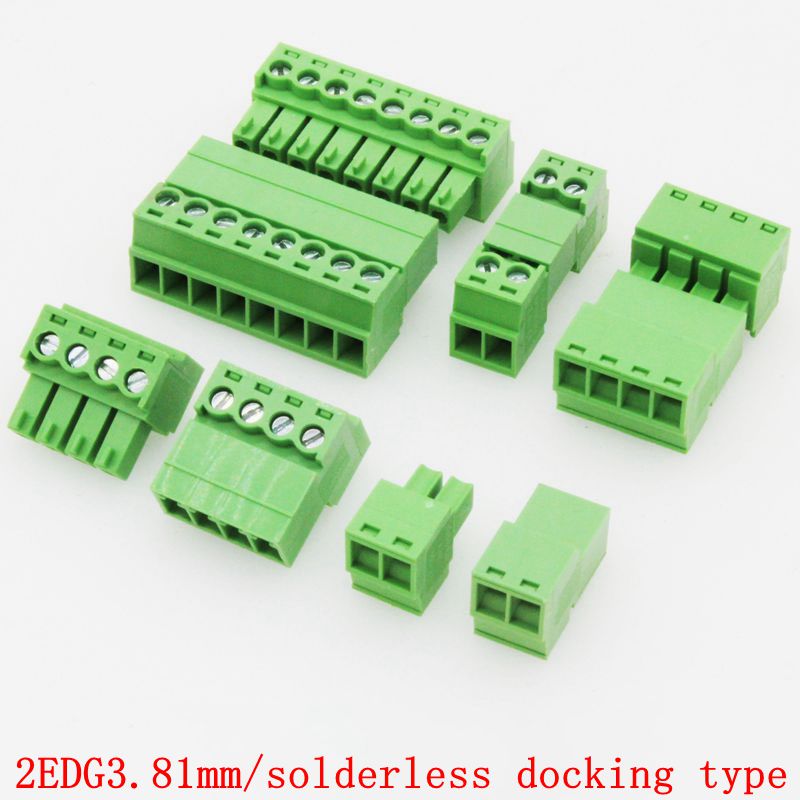 Bộ 5 Solderless Lắp Ghép Loại  - đánh giá và giá Screw Terminal Block