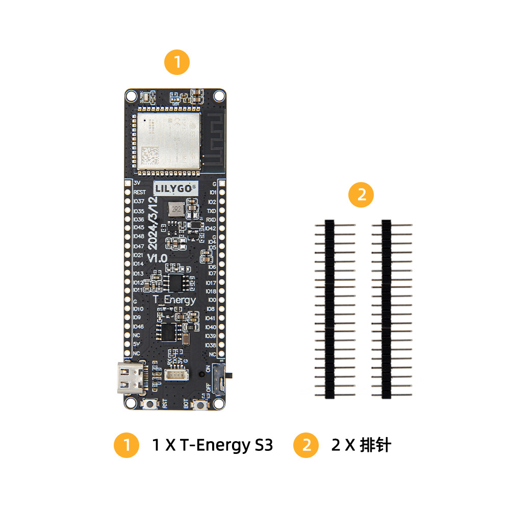 LILYGO T Energy S3 ESP32 S3 De - đánh giá và giá Esp32 Battery Holder Lipo