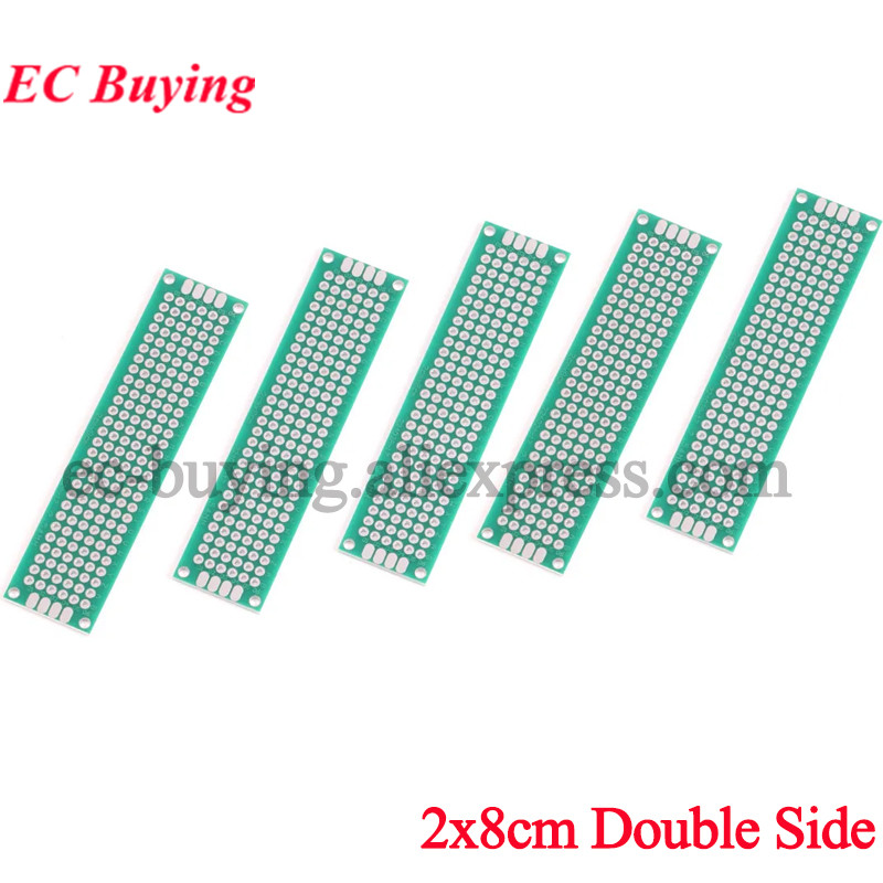 5 pcs 2x8 cm Đôi Side Prototyp - đánh giá và giá Pcb Prototyping Board
