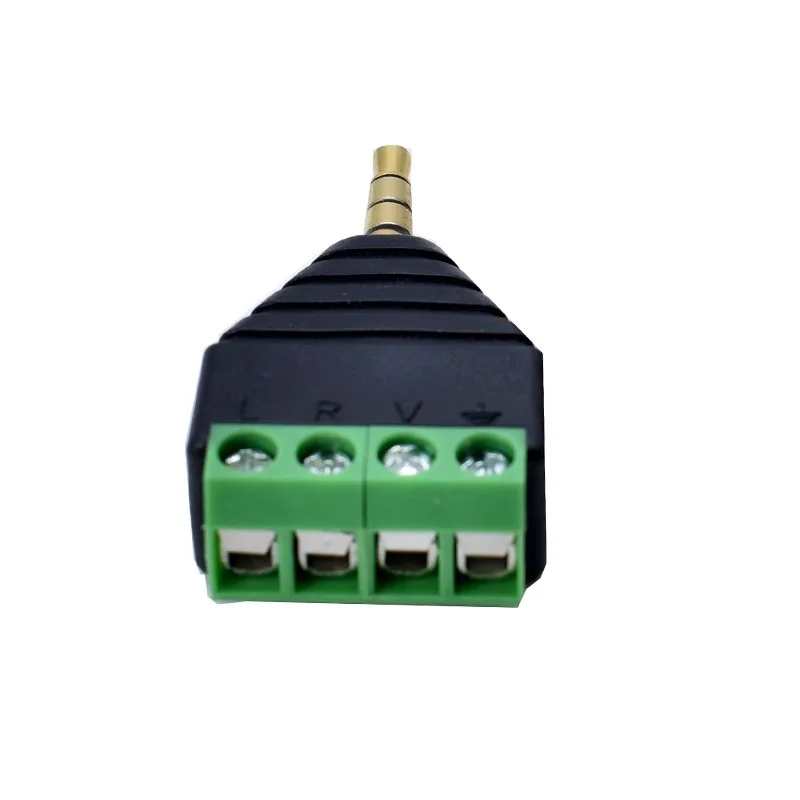 5/20/100PCS  3.5mm Stereo 4 Po - đánh giá và giá Screw Terminal Block