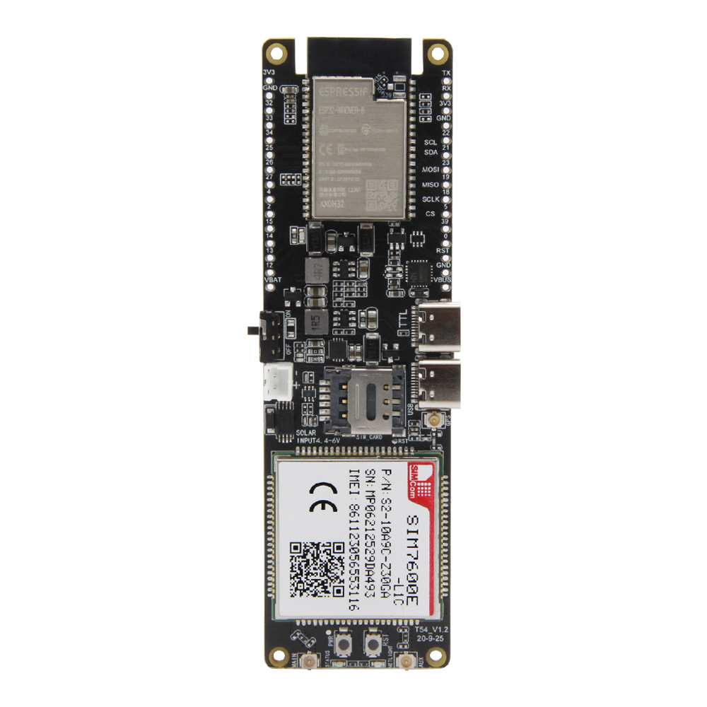 LILYGO®TTGO T-SIM7600E-L1C 4G  - đánh giá và giá Esp32 Battery Holder Lipo