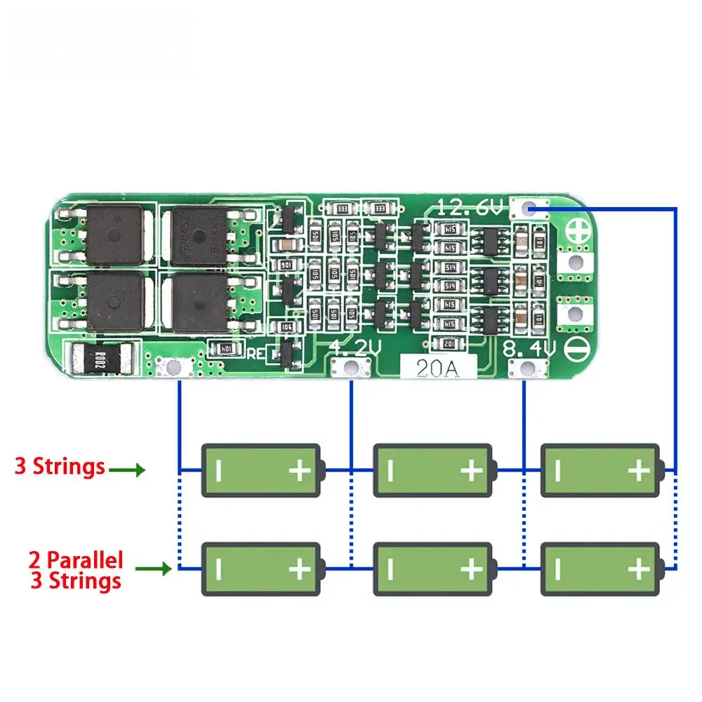 3S 20A Li-ion 18650 Battery BM - đánh giá và giá Li Ion Charger Module